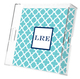 Blue Teal Bristol Tile Lucite Trays Image 3 of 3